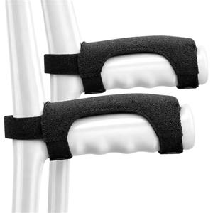 ikBrtaiay 2 stampelle, imbottitura per supporti avambracci, stampelle, imbottitura in silicone, antiscivolo, supporto per avambracci, accessori per controattrito