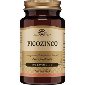 Solgar - Picozinco 100 tavolette