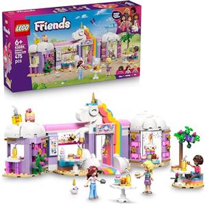 LEGO Friends Caffè dei Sogni Unicorno - Negozio Giocattolo di Torte con 3 Mini Bamboline, Registratore di Cassa, Cibo come Cupcakes e Accessori - Regalo di Compleanno per Bambine da 6 Anni - 42684
