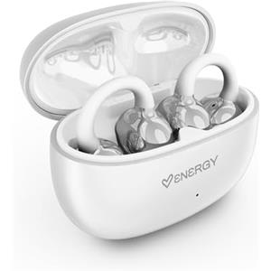 Energy Sistem Chicpods Auricolari Bluetooth Cuffiette Wireless Open Sound Senza Fili In Ear ENC Microfono Riduzione Rumore Chiamate IPX4 Impermeabili Batteria 23 Ore Charging Case Leggere BIANCO NEVE