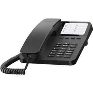Gigaset Desk 400 Telefono da Tavolo o Parete, Selezione DTMF/Impulsi, Nero