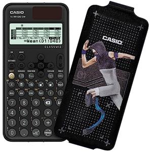 Casio FX-991DE CW ClassWiz calcolatrice scientifica tecnica con art-case "runner", menù tedesco (edizione limitata)