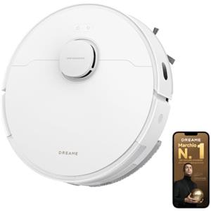 dreame D20 Robot Aspirapolvere Lavapavimenti, 13.000 Pa, DuoBrush per Peli