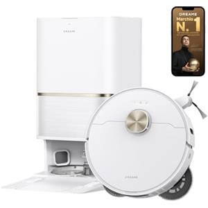 dreame L50 Ultra AE Robot Aspirapolvere,Autopulizia Mocio 100 °C, 28.000 Pa