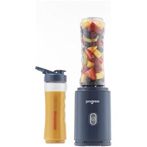 Progress Smoothie To Go Frullatore 500 W con 2 bottiglie da 600 ml