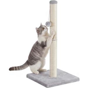 Feandrea Tiragraffi per Gatti, Colonna in Sisal Naturale, 40 x 40 x 84 cm