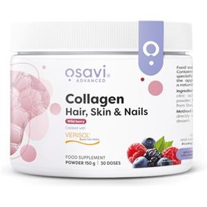 OSAVI Collagen Peptides (Hair, Skin & Nails), Wild Berry - 150g