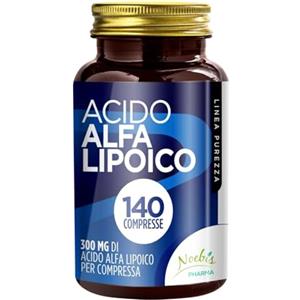 Noebis Pharma Acido Alfa Lipoico Noebis Pharma - 300 mg per Compressa - 140 Compresse - Supporto Antiossidante e Metabolismo Energetico