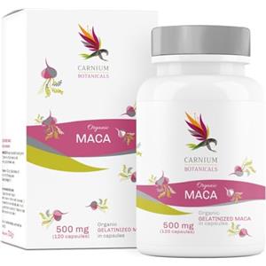 Carnium Botanicals Maca Gelatinizzata, 120 Capsule