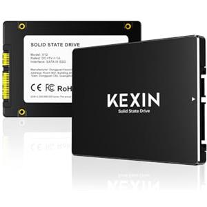 KEXIN SSD interno SATA III da 2,5" da 128 GB: fino a 450 MB/s in lettura e 330 MB/s in scrittura, SSD ad alta velocità per laptop e desktop
