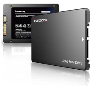 fanxiang S101 128GB SSD SATA III 6Gb/s 2.5" Unità a Stato Solido Interna, Velocità di Lettura fino a 500MB/sec, Compatibile con Laptop e PC Desktop(Nero)
