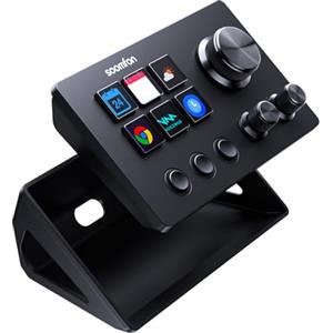 SOOMFON Stream Controller SE, 6 Tasti Macro LCD, 3 Manopole & Tasti Scena