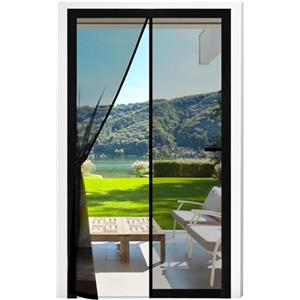 Fillis Zanzariera Magnetica Per Porte, 120x220cm zanzariera in fibra di vetro Porta del balcone Tenda di mosca senza forare Tenda magnetica della porta per il balcone Soggiorno camera da letto Porte