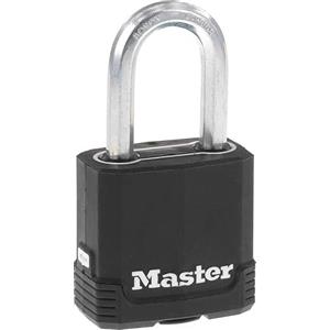 Master Lock Luck, lucchetto Magnum rivestito in acciaio laminato, 1-7/8 in. Ampio, M115XKADLF