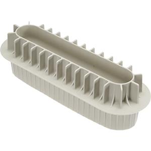 silikomart | Stampo in Silicone per Torta Moderna INSERTO BÛCHE & CAKE, Antiaderente, Confezione da 1 Stampo per Dolci, 3D Design, 200 x 35 mm, h 30 mm, Volume 190 ml, Made in Italy