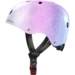 Odoland Casco per Bicicletta per Bambini, Casco di Sicurezza Regolabile e Ventilato per Protezione in Più Sport, Adatto a Bambini dai 3 ai 8 Anni, per Ciclismo, Pattinaggio, Monopattino, DAS