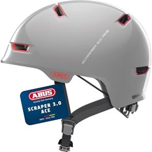 ABUS Casco da città Scraper 3.0 ACE - Casco da bici robusto per il traffico cittadino - per uomo e donna