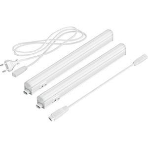 Parlat Apparecchi sottopensile a LED Rigel, ciascuno 31,3cm, cavo 40cm, ciascuno 445lm, bianco, set di 2
