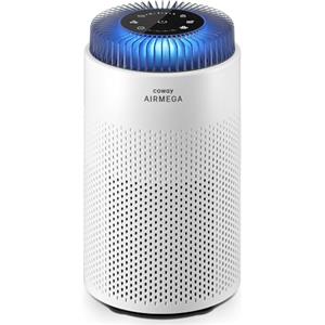 COWAY Purificatore d'Aria Camera da Letto, Silenzioso, HEPA, AIRMEGA 50