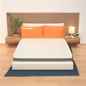 MiaSuite AILIME SRL Materasso Zaza' Singolo 80x190 Memory + waterfoam Alto 18 cm Rivestimento Bayscent