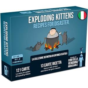 Exploding Kittens Asmodee RECIPES FOR DISASTER - Carte da Gioco