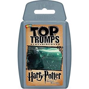 Winning Moves Top Trumps Giochi di Carte Harry Potter I Doni della Morte 2 - Carte da Gioco con Trivia - Gioco per 2 o Più Giocatori - Età 6+ - Perfetto per i Fan di Harry Potter