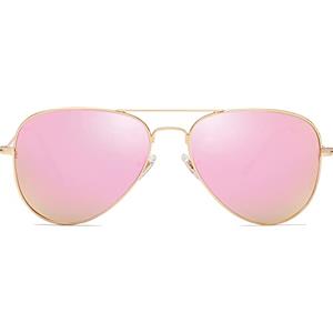 SOJOS Occhiali da Sole da Uomo Donna Polarizzati, Occhiali da Sole Classici con Montatura in Metallo UV400 SJ1054