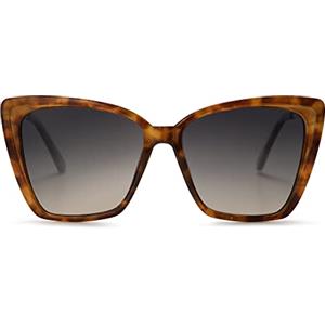 SOJOS Occhiali da Sole Vintage a Occhi di Gatto per Donna Moda Retrò Occhiali da Sole Quadrati Polarizzati Dimensione SJ2206