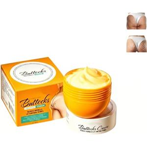 MQUGEE Crema Rassodante Glutei, Crema Modellante per Sedere, Trattamento Liftante e Idratante, per un Sedere più Sodo e Tonico, Pelle più Soda e Morbida, Adatto per Uso Quotidiano, 80g
