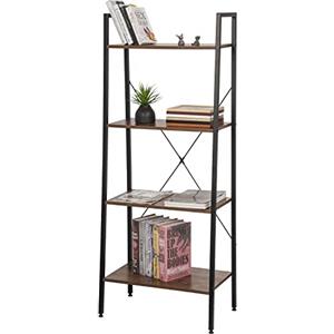 eSituro Libreria a Scala 4 Ripiani 60x35x148 cm