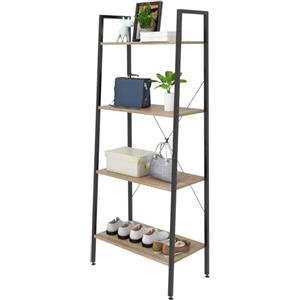 eSituro Libreria a Scala 4 Ripiani 60x35x148 cm