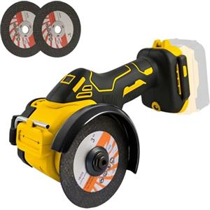 YWNYT Smerigliatrice angolare senza fili da 3 pollici per batteria Dewalt 18V 20V