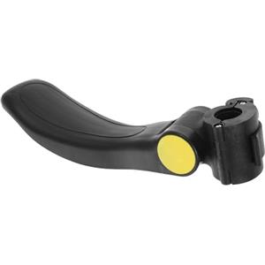 GRIRIW Sella per Monopattino Regolabile per Bambini, Supporto Ergonomico Nero | Montaggio a Sgancio Rapido, Struttura in Plastica, per T-bar e Uscite in Famiglia
