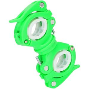 ccuzs Supporto per torcia per bici, Supporto per torcia per bici per manubrio | Supporto per torcia Installazione semplice, forniture per ciclismo, per biciclette, lucchetto a U,