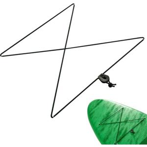 Generico Corda per Paddle Board Corda Elastica In Nylon Con Fibbia Antiscivolo | Cordino Elastico Anti-Shock Da 5 Mm Per Surfboard Per Uso Esterno Mare Lago Fiume Canoe Kayak Surfing Pesca