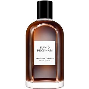 David Beckham Collection Exquisite Leather - Eau de Parfum per Lui Accordo Fumo e Cuoio - Fragranza per Lui, 100ml
