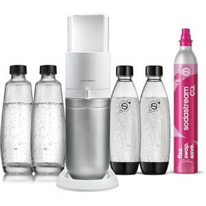 Sodastream Duo - Gasatore per realizzare acqua frizzante e bevande, bianco