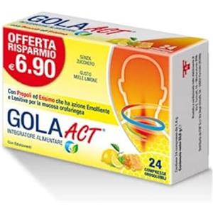 Linea Act F&F Gola Act Miele E Limone, Softgel - 30 g