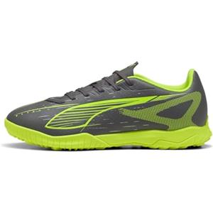 Puma Ultra 5 Play TT - Scarpe da Calcio Unisex, Matte Aged Silver-Yellow Alert-Puma Aged Silver,