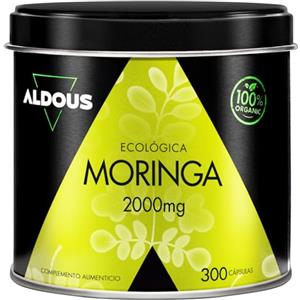 Aldous Bio Moringa - 300 Capsule, 2000mg per Dose - Certificato Biologico