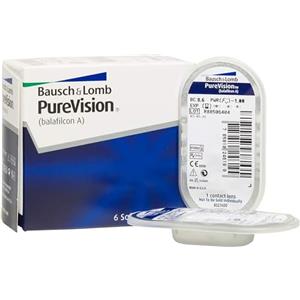 PureVision Lenti a Contatto Correttive Mensili 6 Lenti -4.00 D