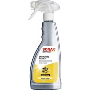 SONAX Detergente a freddo per motore (500 ml) rimuove olio e grasso da motori, macchinari, veicoli. Per una pulizia rapida e efficace | Art. 05432000