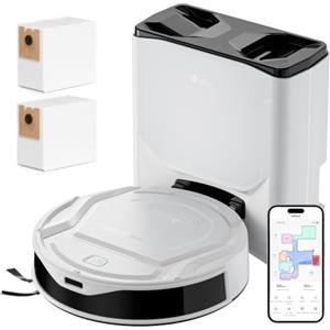 Lefant M210 PLUS Robot Aspirapolvere con Mappatura, Ultrasottile 8cm,6000Pa