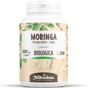 Planète au Naturel Moringa Oleifera Biologica - 400mg - 200 capsule vegetali