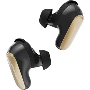 Bose QuietComfort Ultra Bluetooth auricolari (2ª Gen), auricolari wireless con cancellazione del rumore, fino a 6 ore di autonomia, IPX4, audio immersivo, bassi profondi, oro del deserto