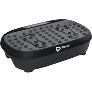 LifePro HexaPlate Lite Pedana Vibrante 99 Velocità, 10 Programmi, Nero