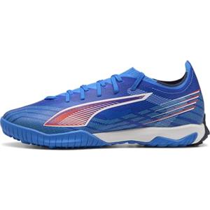 PUMA Scarpe da Calcio Unisex Ultra 6 Match TtSoccer, Ultra Blue PUMA White Glowing Red, 46 EU