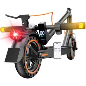 Seemar Monopattino Elettrico,Motore da 350W, 25 km/h, 30-35KM, Turn Signal, APP | 8.5 Scooter Elettrico Pieghevole, Carico Massimo 120 KG, Doppio Freno, Indicatore di direzione