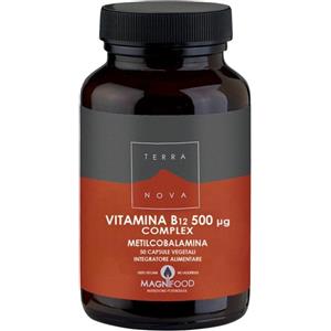 FORLIVE Srl Vitamina B12 Complex - Terranova - 50 capsule vegetali - Integratore alimentare di Vitamina B12 per un corretto metabolismo energetico