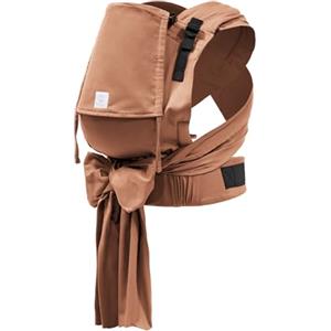 Stokke Marsupio Stokke Limas Plus, Terracotta (OCS) - Marsupio per neonati con mezza fibbia - Tre opzioni di trasporto - Sicuro per bambini da 1 mese/4 kg fino a 18 kg
